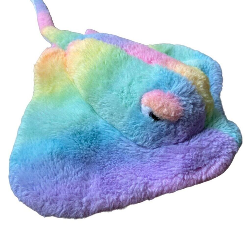 Rainbow Sting Ray Plush - Picture 3 of 3